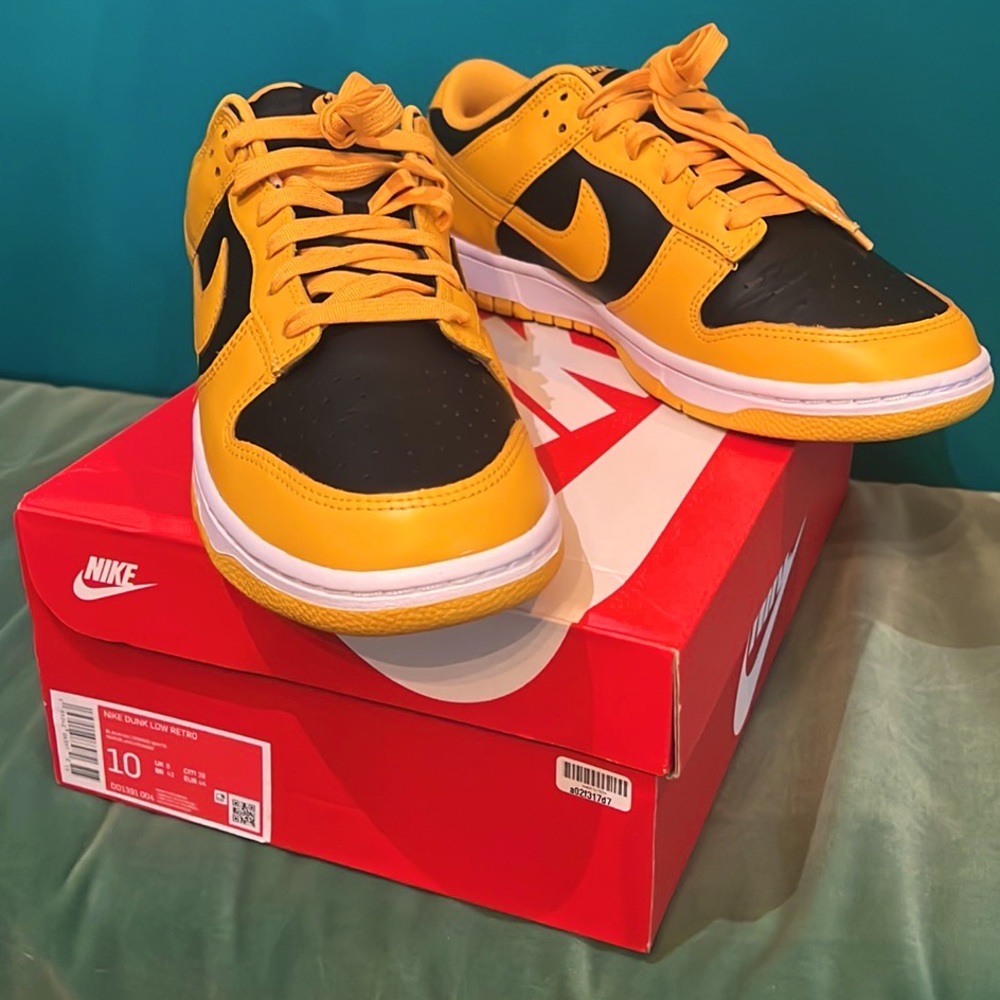 Nike Dunk Low Championship Goldenrod “NEW”